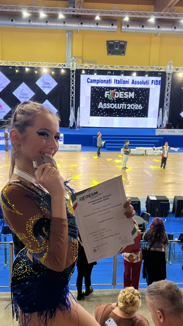 Angelica Trombini in gara ai FIDESM Pescara 2026